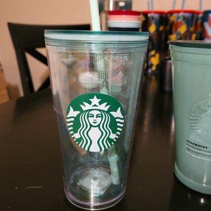 NWT Starbucks grande cold tumbler Mermaid Scales